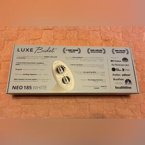 Luxe Bidet Neo 185 White Bidet Attachment